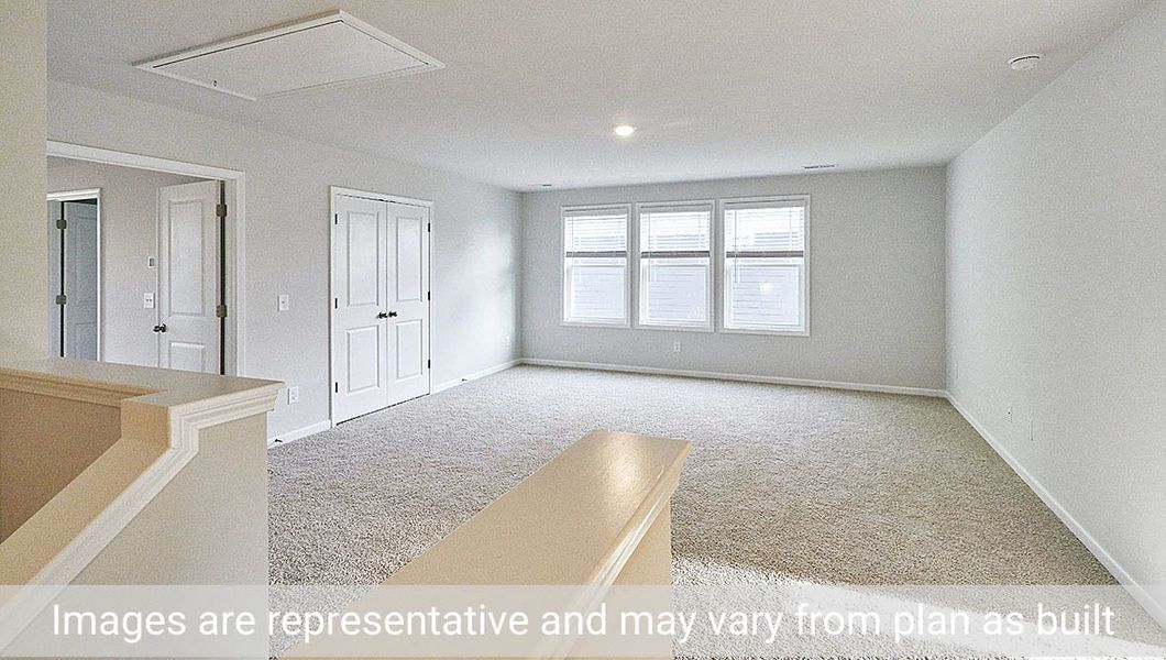 Spacious, unfurnished interior of a new home in The Manors at Winston Pointe, Clayton (Image 16).