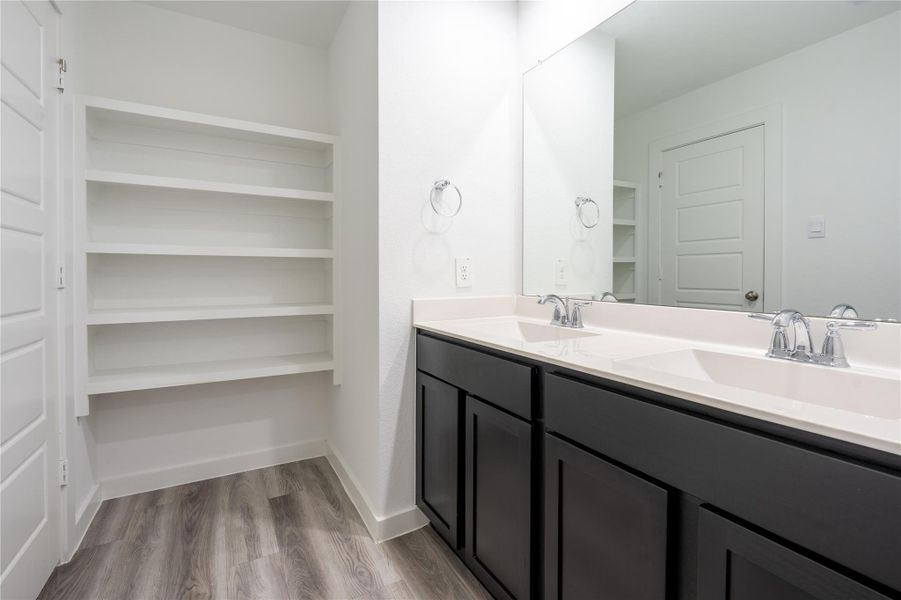 Furnished interior view inside a new home in City Gate, Houston (Image 9).