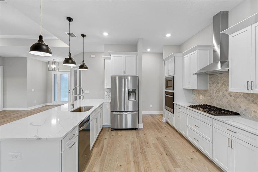 Furnished interior view inside a new home in , Brooksville (Image 6).