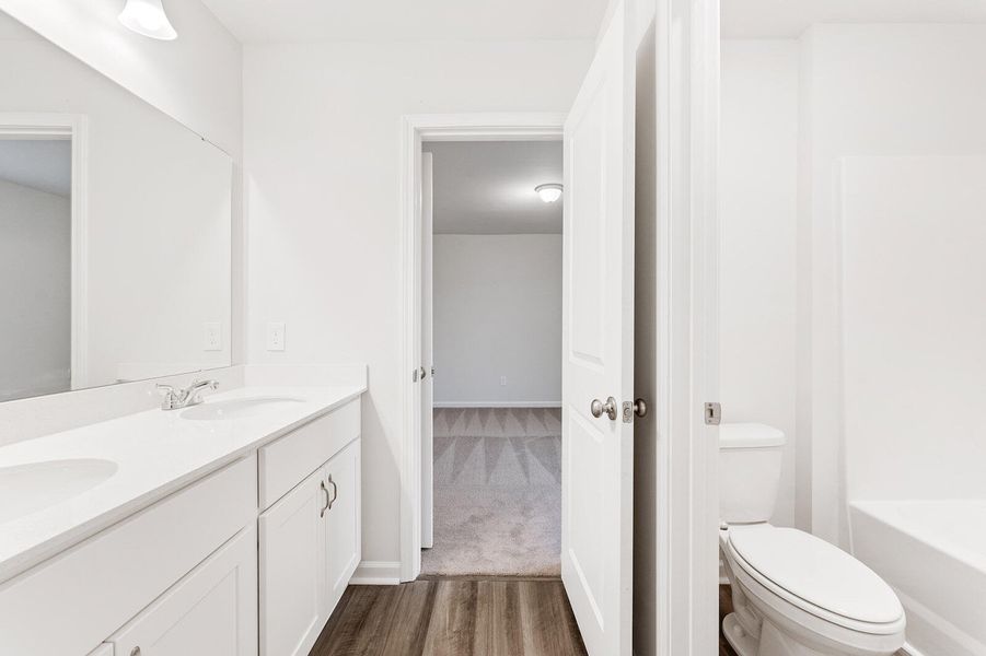 Furnished interior view inside a new home in Six Oaks, Summerville (Image 10).