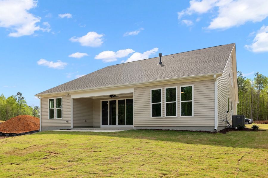 Representative exterior details of a home built from the The Bradley by RobuckHomes in Baylee Ridge, Selma (Image 86). Representative exterior details of a home built from the The Bradley by RobuckHomes in Baylee Ridge, Selma (Image 86).