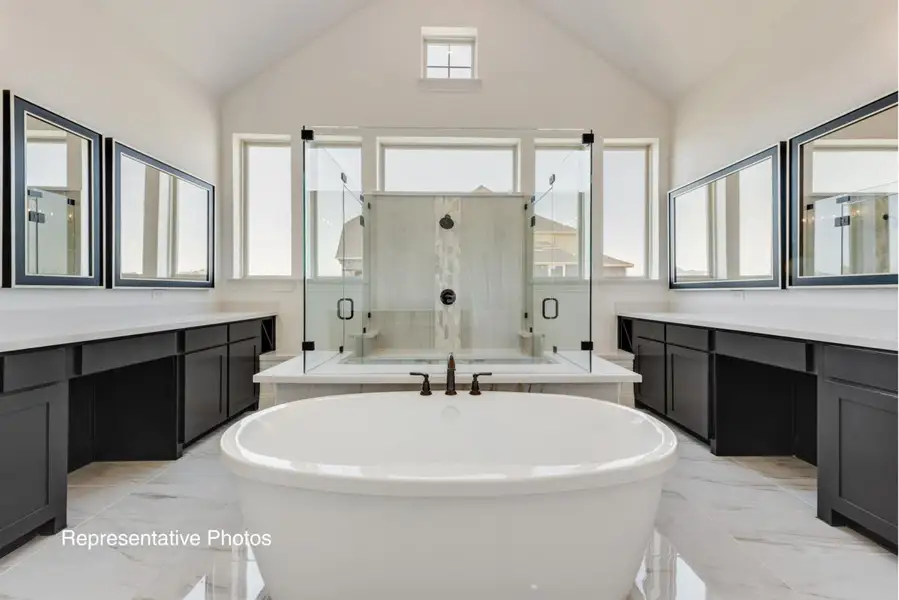 Representative furnished interior of a home built from the Grand Estate by Grand Homes in Kings Crossing, Parker (Image 9).