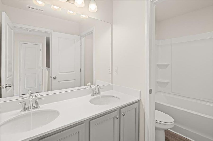 Furnished interior view inside a new home in Cascade Ridge at Niskey Lake, Atlanta (Image 6).