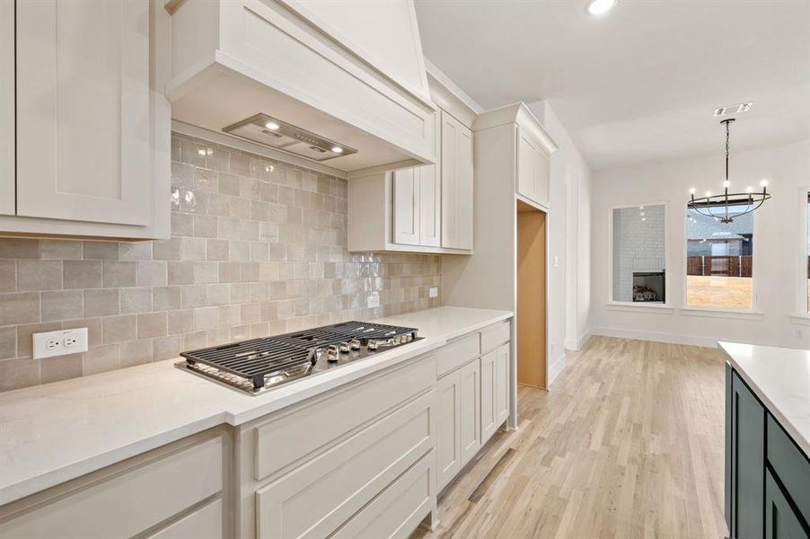 Furnished interior view inside a new home in Settlers Glen, New Fairview (Image 13).