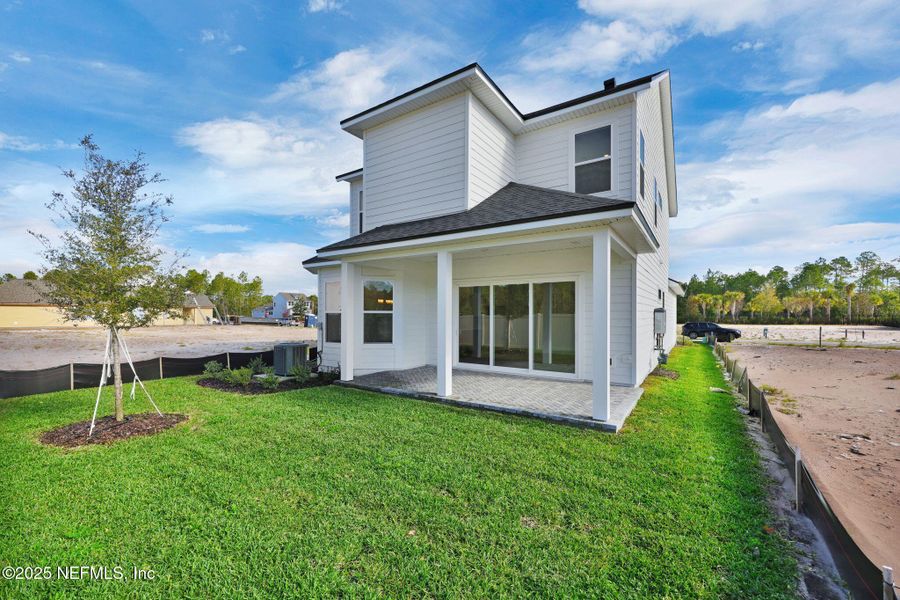 Exterior details and patio area of a home in Seabrook Village at Seabrook, Ponte Vedra (Image 26).