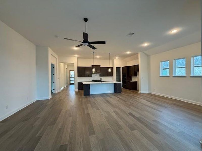 From Family Room to Open Concept Kitchen