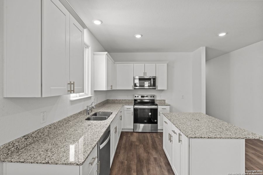 Furnished interior view inside a new home in Horizon Ridge, San Antonio (Image 10).