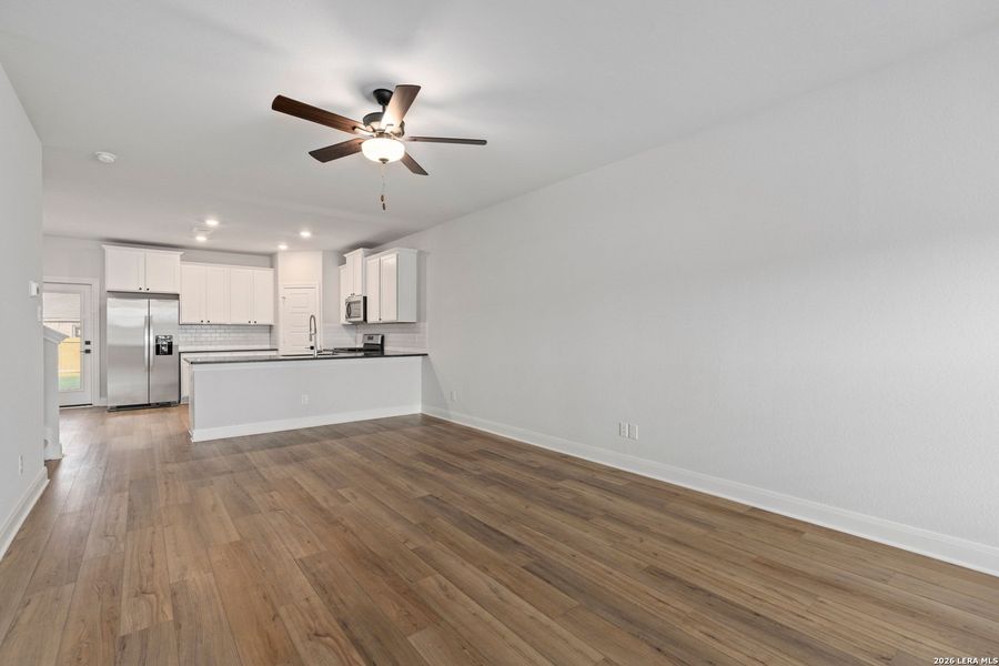 Spacious, unfurnished interior of a new home in Hightop Ridge, Converse (Image 13). Spacious, unfurnished interior of a new home in Hightop Ridge, Converse (Image 13).