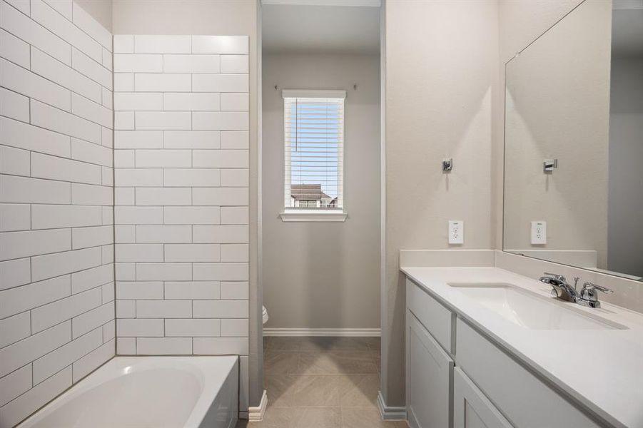 Furnished interior view inside a new home in Baker Landing, Richland Hills (Image 14).
