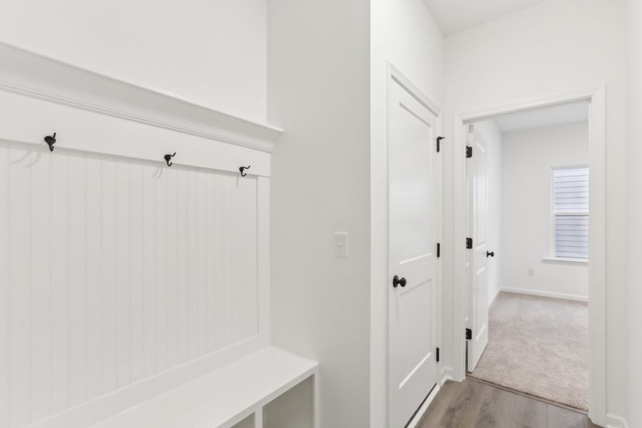 Representative unfurnished interior of a home built from the Alexis by Ashton Woods in Rowland's Grant, Fuquay Varina (Image 42).