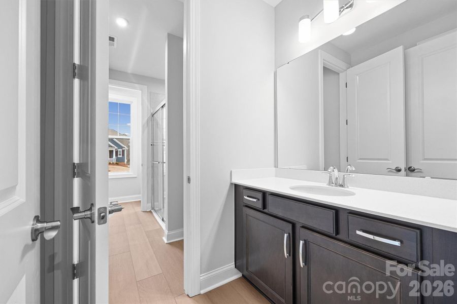 Furnished interior view inside a new home in Handsmill on Lake Wylie, York (Image 9).