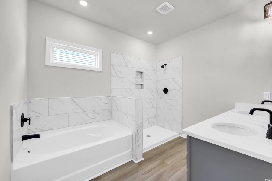 Furnished interior view inside a new home in Westfield, Conway (Image 9).