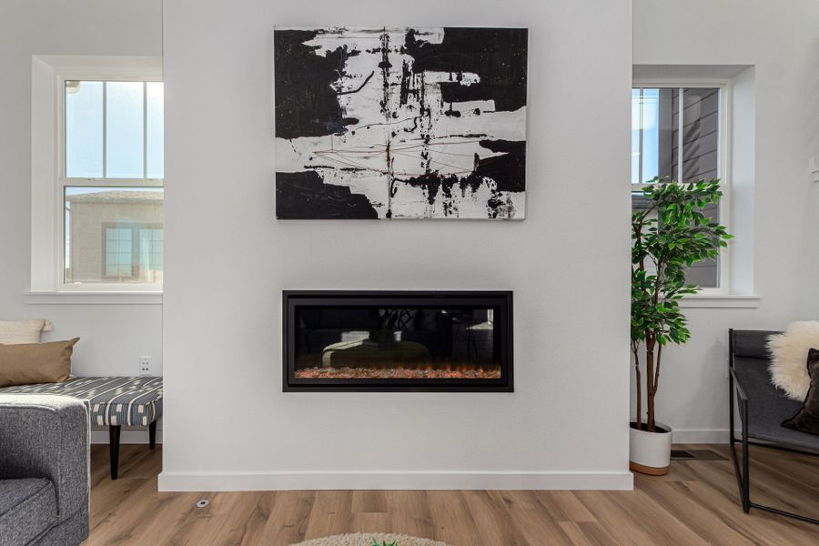 Furnished interior view inside a new home in Westerly, Erie (Image 13).