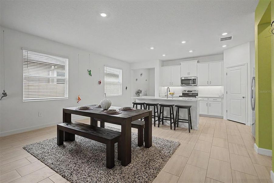 Furnished interior view inside a new home in Mirada Active Adult, San Antonio (Image 15).