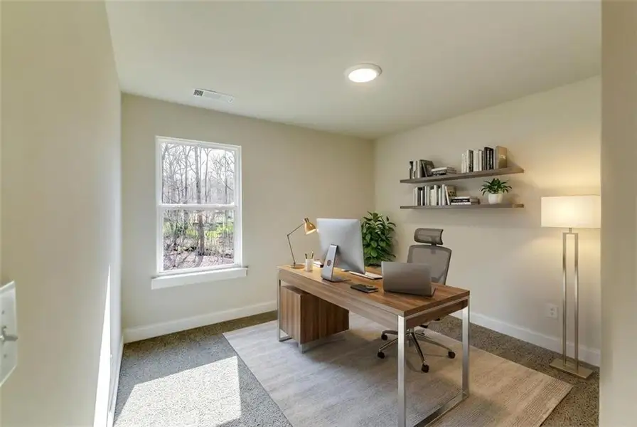 Furnished interior view inside a new home in , Dallas (Image 4).