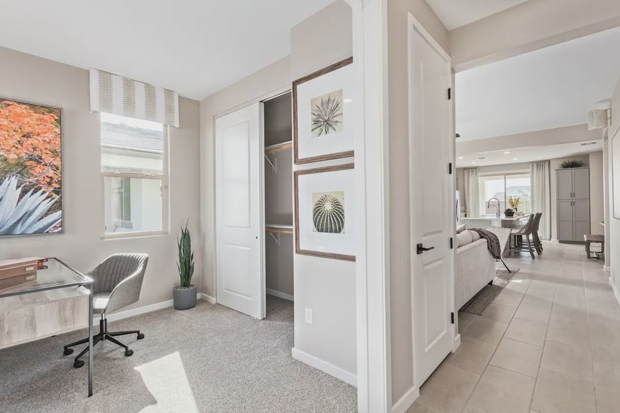 Furnished interior view inside a new home in Camilo at Santana, Yuma (Image 5).