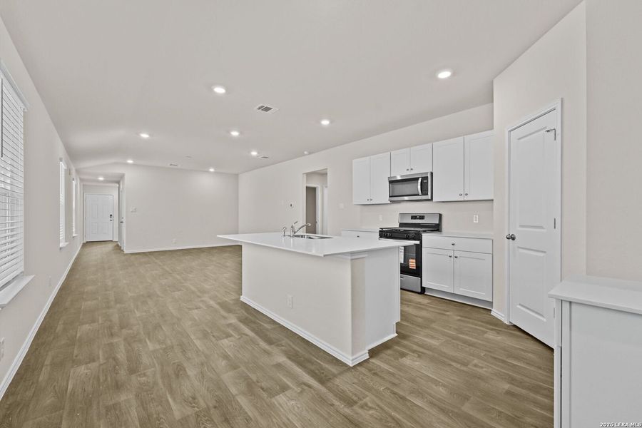 Furnished interior view inside a new home in Applewood, San Antonio (Image 4).