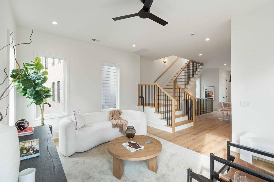 Furnished interior view inside a new home in , Charleston (Image 14).