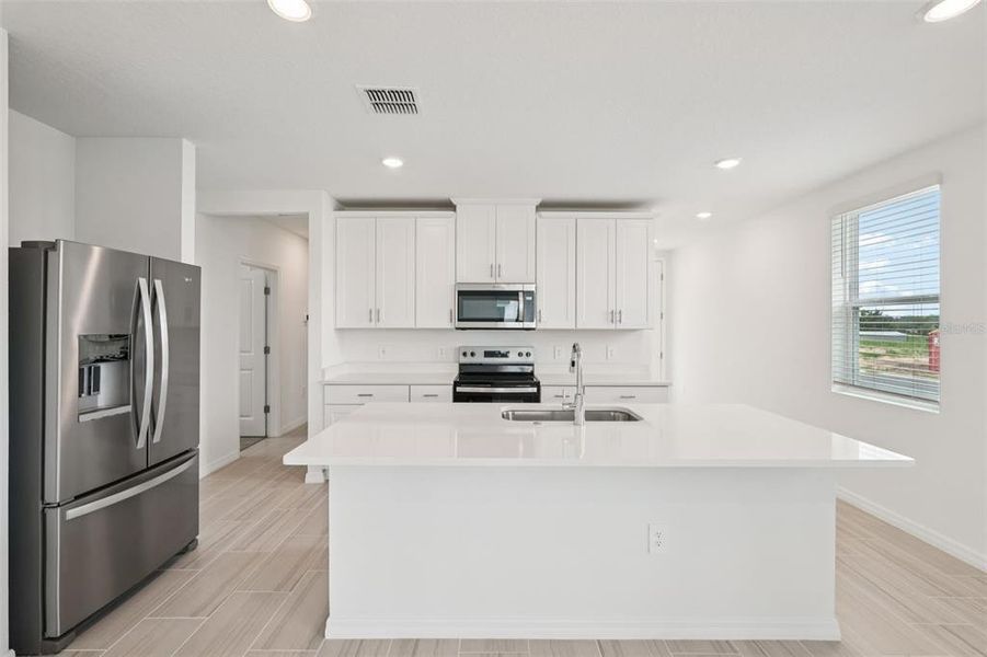 Furnished interior view inside a new home in , Lake Hamilton (Image 6).
