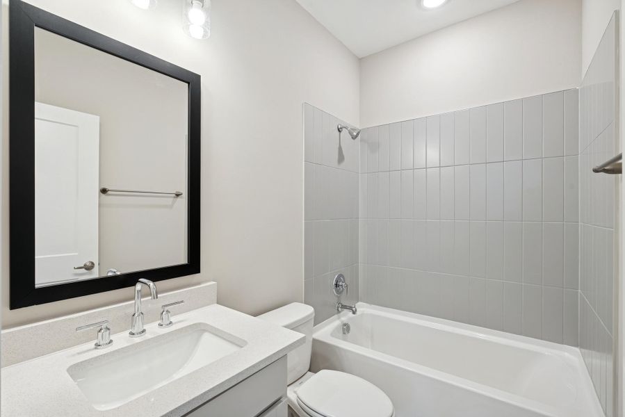 Furnished interior view inside a new home in Point Hope - Cottage Collection, Charleston (Image 16). Furnished interior view inside a new home in Point Hope - Cottage Collection, Charleston (Image 16).