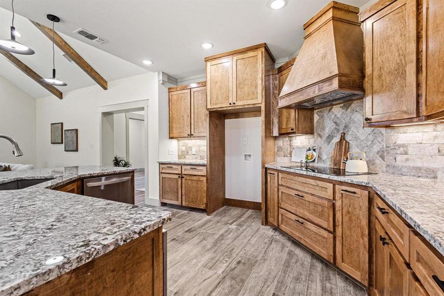 Furnished interior view inside a new home in , Howe (Image 11).