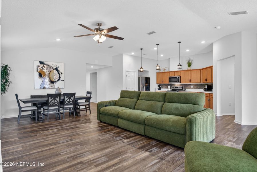 Furnished interior view inside a new home in , Jacksonville (Image 32).