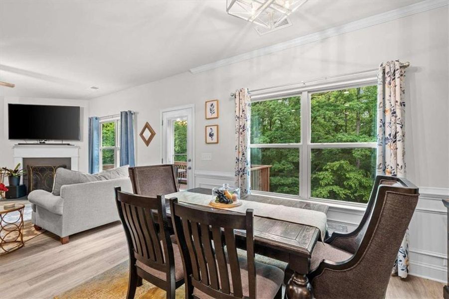 Furnished interior view inside a new home in Saddle Ridge, Bremen (Image 41).