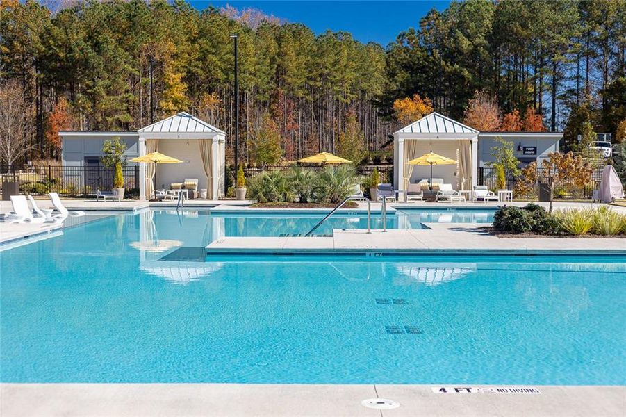 Community amenities in Soleil Belmont Park, Canton (Image 36).