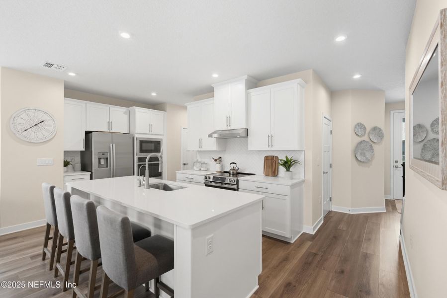 Furnished interior view inside a new home in Shearwater Townhomes, St. Augustine (Image 17).