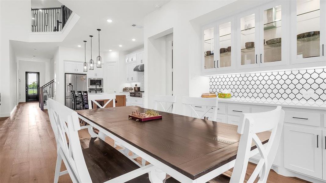 Furnished interior view inside a new home in Bel Air Village, Sherman (Image 12).