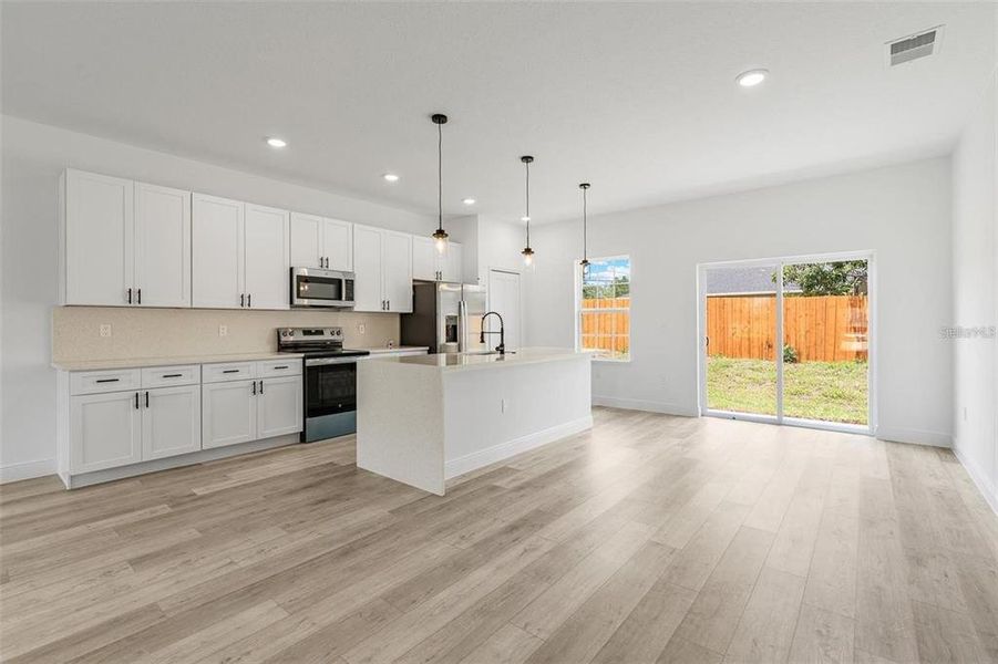 Furnished interior view inside a new home in , Ocala (Image 5).