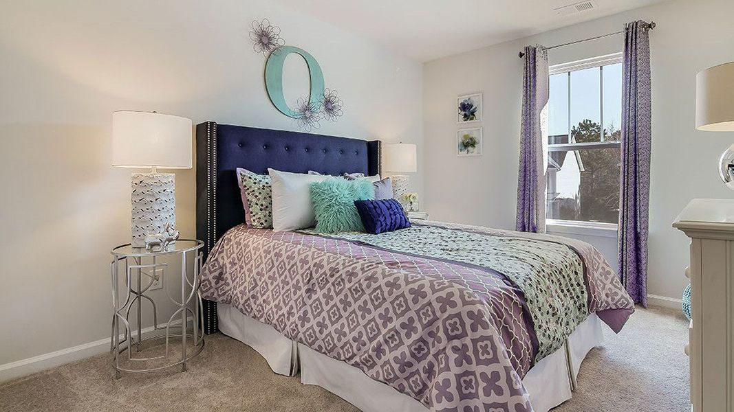 Representative furnished interior of a home built from the Aisle by D.R. Horton in Cobblestone Village, Savannah (Image 16).
