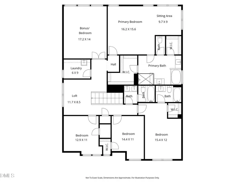 Second Floor plan photo_1699 White Rose