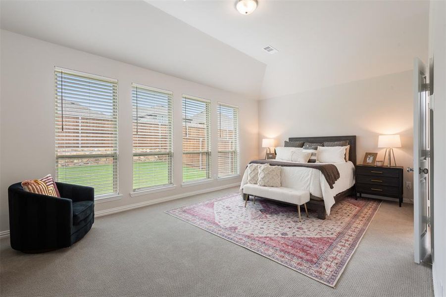 Furnished interior view inside a new home in , Oak Point (Image 12). Furnished interior view inside a new home in , Oak Point (Image 12).