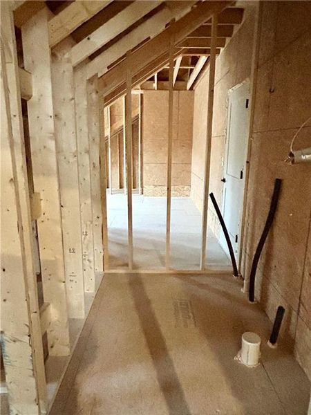 In-progress construction of a new home in , Waleska, GA (Image 18).