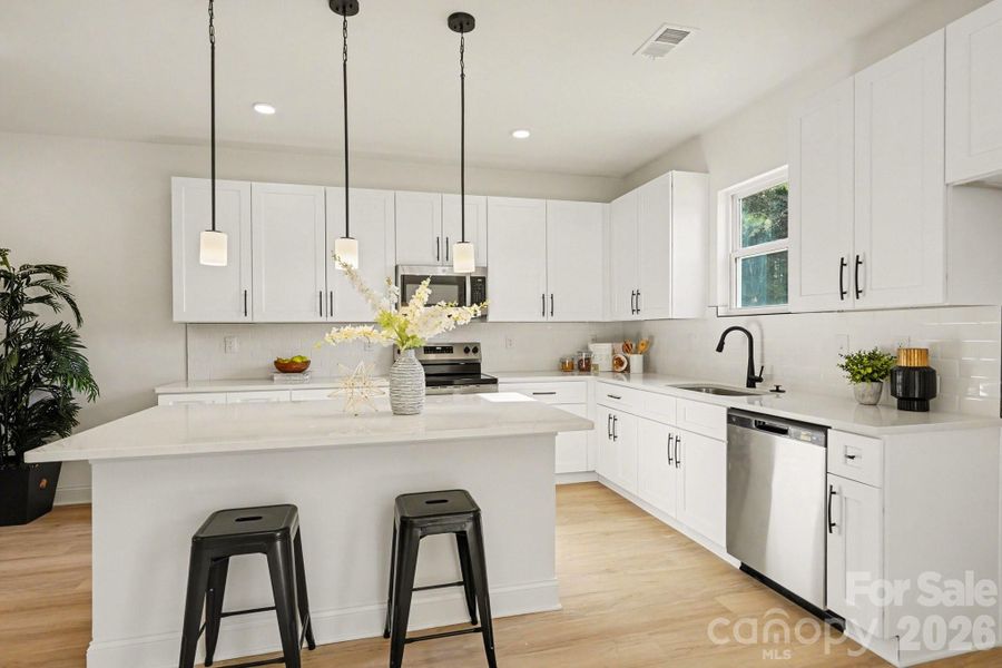 Furnished interior view inside a new home in , Kannapolis (Image 5). Furnished interior view inside a new home in , Kannapolis (Image 5).