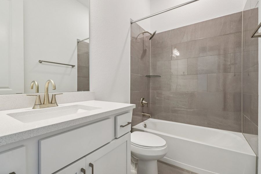 Furnished interior view inside a new home in Winfrey Estates, Tomball (Image 7).