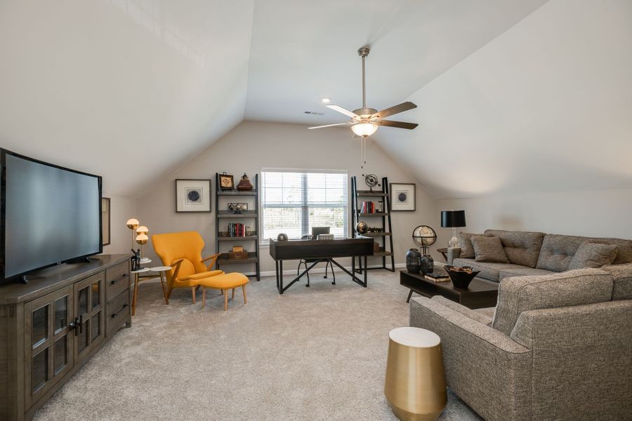 Furnished interior view inside a new home in Wheatfield, Shelbyville (Image 4).