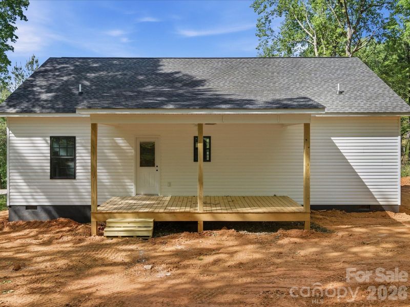 Exterior details and patio area of a home in , Clover (Image 17).