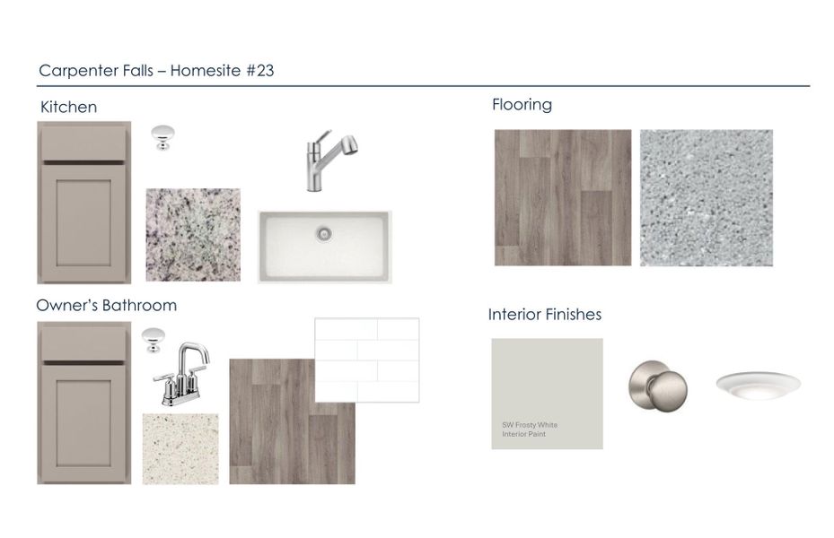 Sample of building materials used in homes in Carpenter Falls, Durham (Image 24).