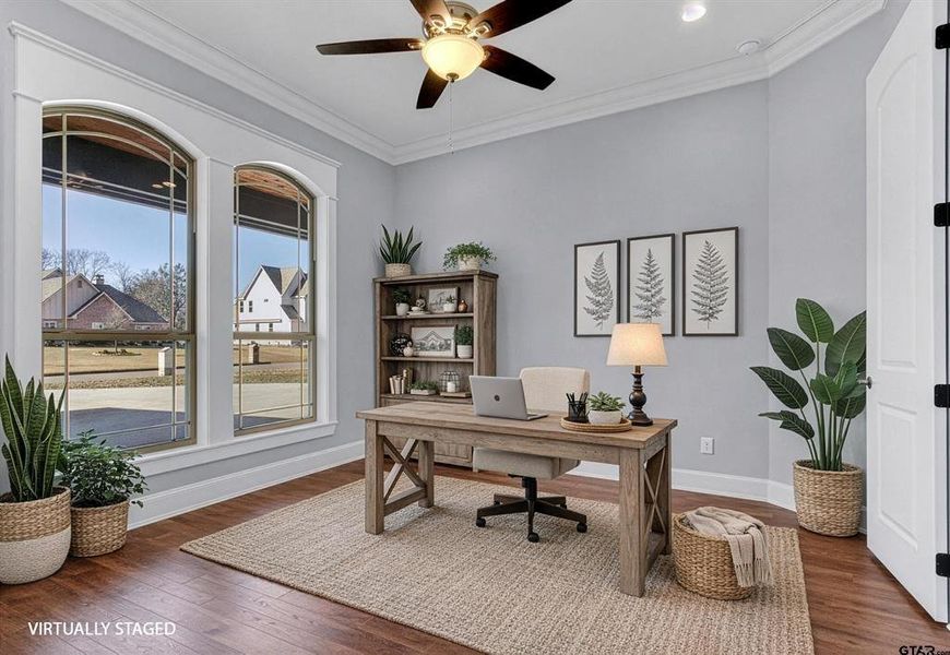 Furnished interior view inside a new home in , Hideaway (Image 27).