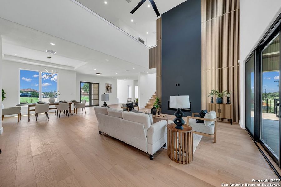 Furnished interior view inside a new home in , San Antonio (Image 31). Furnished interior view inside a new home in , San Antonio (Image 31).