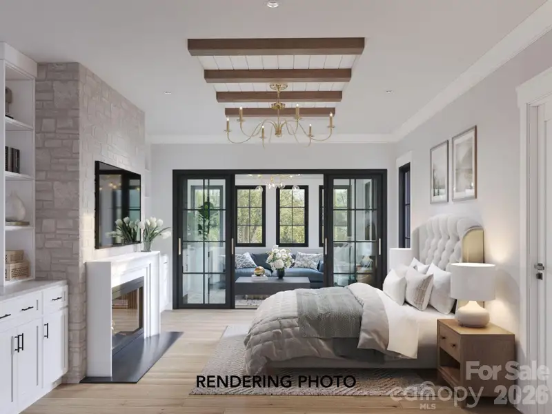 REDNERING PHOTO - Primary Bedroom