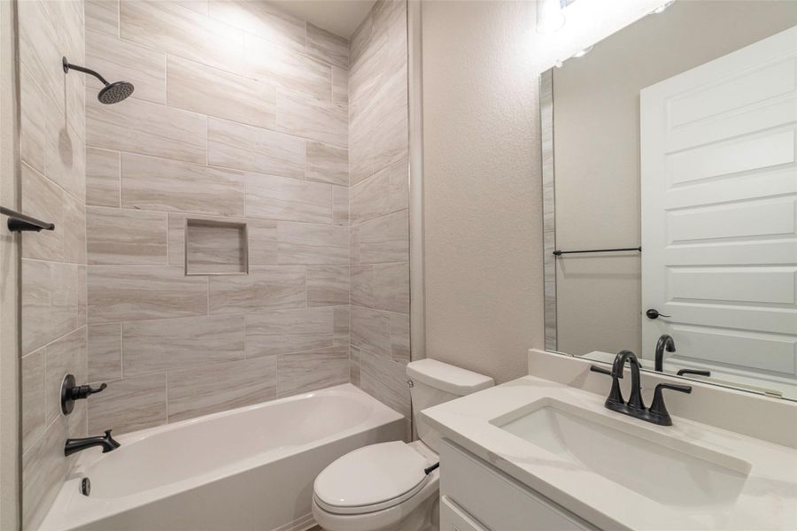 Secondary bathroom