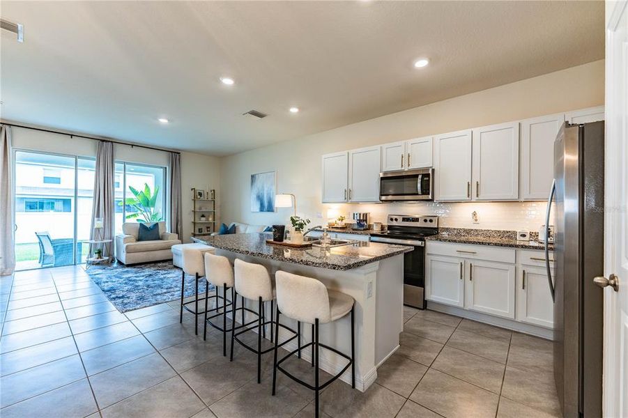 Furnished interior view inside a new home in , Plant City (Image 33).