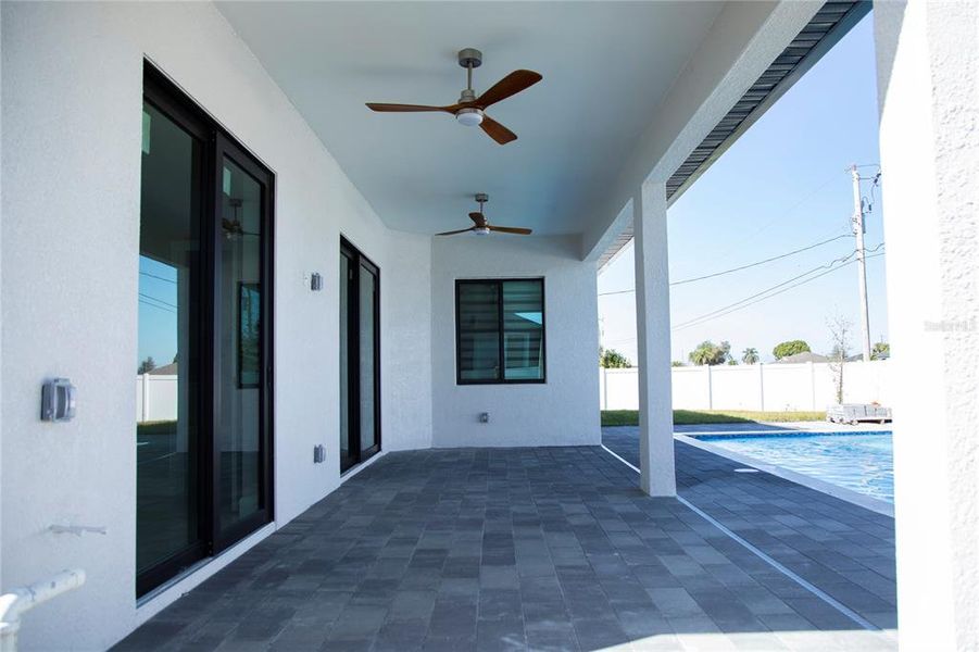 Exterior details and patio area of a home in , Cape Coral (Image 22).