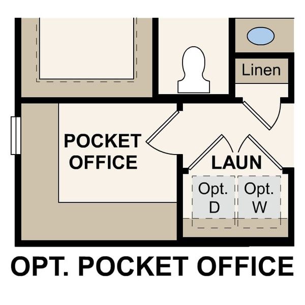 2D floor plan layout for the Reedy by Century Communities in The Meadows at Carpenter Farms, Lincolnton, NC (Image 7).