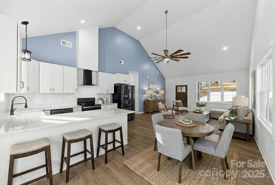 Furnished interior view inside a new home in , Shelby (Image 7).