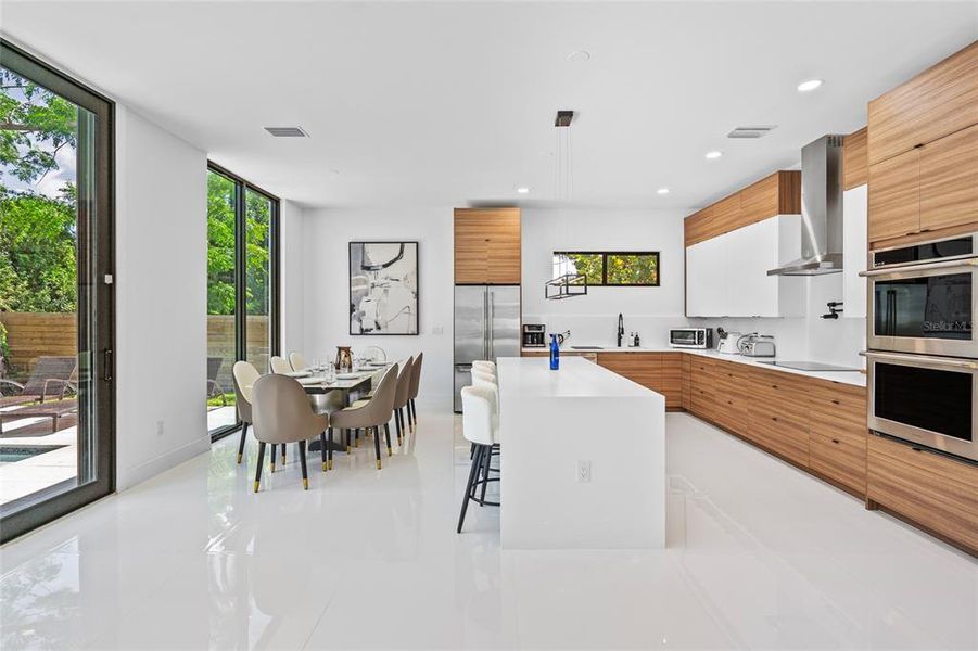 Furnished interior view inside a new home in , Sarasota (Image 13).
