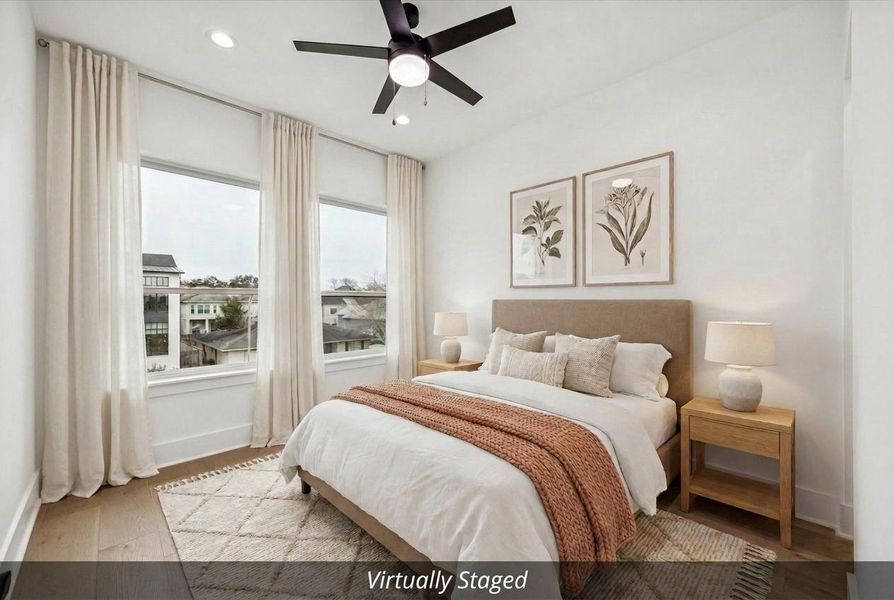 Furnished interior view inside a new home in , Bellaire (Image 16). Furnished interior view inside a new home in , Bellaire (Image 16).